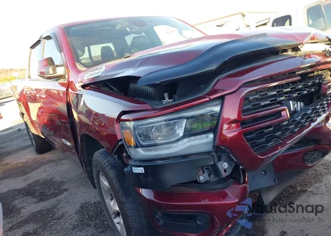 2023 Ram 1500 Big Horn 4X4 5'7 Box from USA, damaged, VIN 1C6SRFFT5PN589618